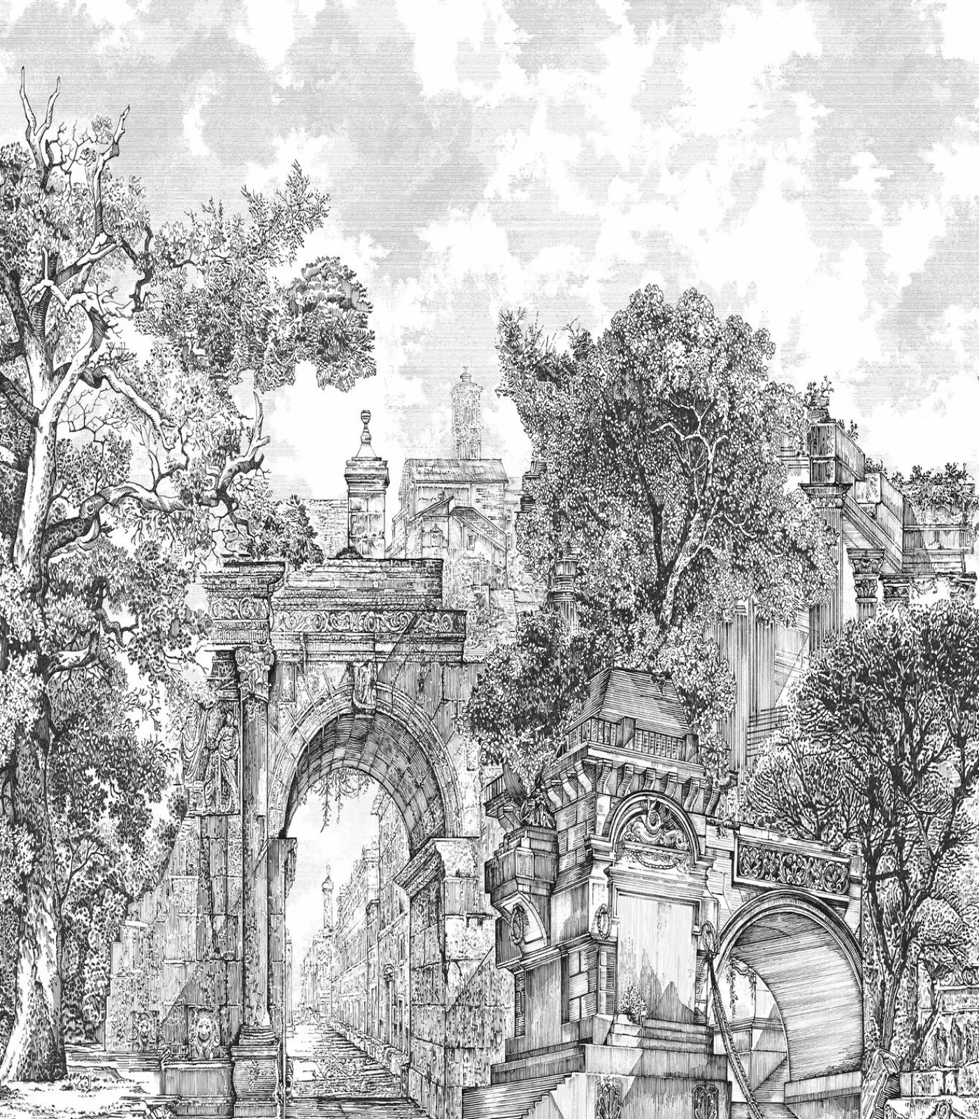 Hot Fotobehang Rivington Folly Tattoo Wanddecoratie