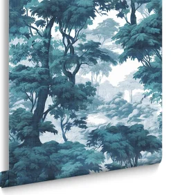 Discount Vliesbehang Bobart's Garden Sundown Wanddecoratie