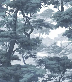 Discount Vliesbehang Bobart's Garden Sundown Wanddecoratie