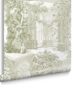 New Vliesbehang Rivington Folly Whirl Wanddecoratie