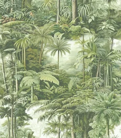 Sale Vliesbehang Benmore Ridge Sage Fog Wanddecoratie