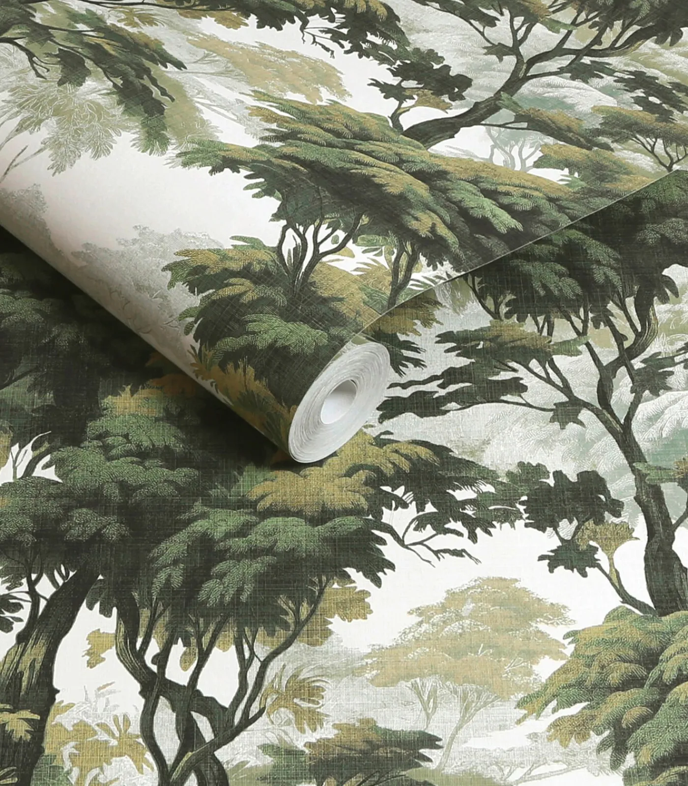 Best Vliesbehang Bobart's Garden Lush Green Wanddecoratie