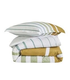 Sale GRAND LARGE Kaki - Kussensloop Perkaal katoen Kussenslopen