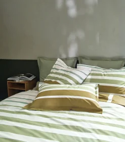 Best GRAND LARGE Kaki - Laken Perkaal Katoen Lakens