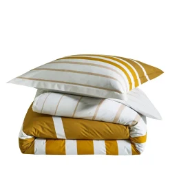 Clearance GRAND LARGE Ocre - Dekbedovertrek Perkaal Katoen Dekbedovertrekken