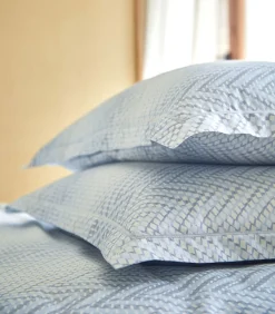 Best GRAVITY Bleu Céleste - Hoeslaken Satijn katoen Hoeslakens