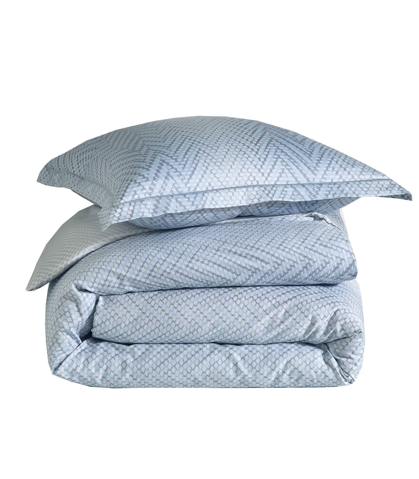 Best GRAVITY Bleu Céleste - Hoeslaken Satijn katoen Hoeslakens