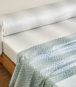 GRAVITY Bleu Céleste - Laken Satijn katoen Lakens