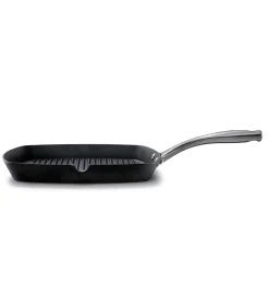 Online Grillpan Gietijzer 28 x 28 cm Cast Iron - alle warmtebronnen - Inductie Potten & Pannen