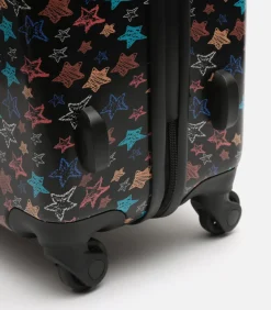 Clearance Grote koffer Unisex Estrella Zwart Trolleys