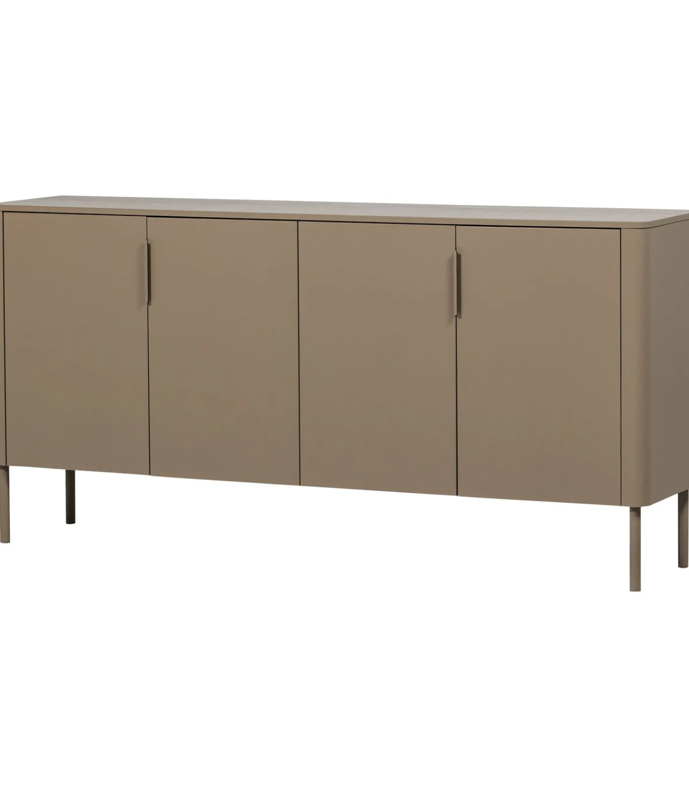 Clearance Gunnar Dressoir 200 cm - Grenen - Mud - 85x201x44 Meubels