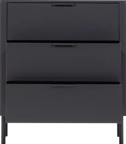 Sale Gunnar Ladekast - Grenen - Matzwart - 93x94x52 Meubels