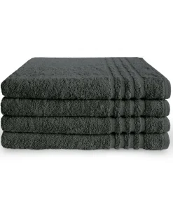 Clearance Handdoek 70 x 140 Antraciet - 10 stuks Handdoeken