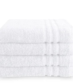 Outlet Handdoek 50 x 100 cm Wit - 6 stuks Handdoeken