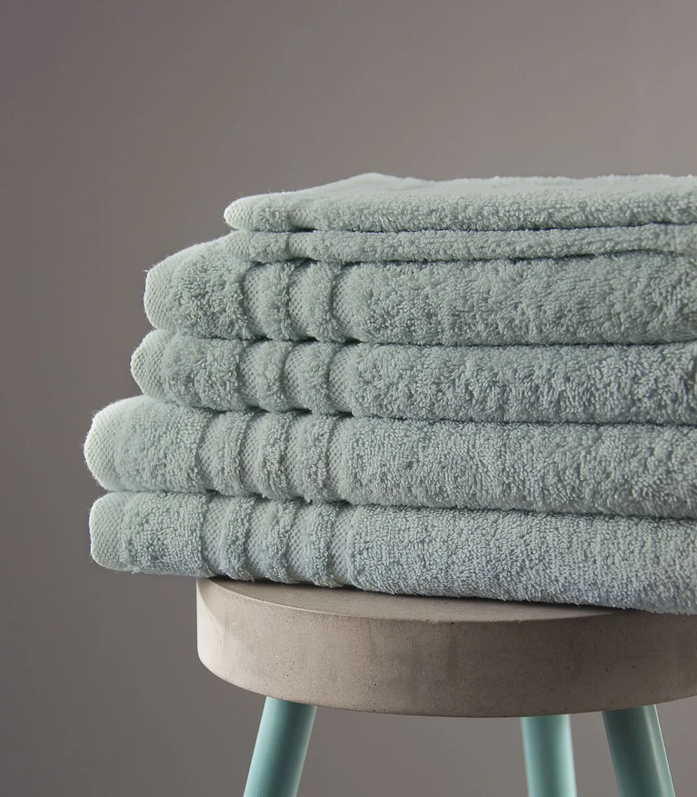 Outlet Handdoek 70 x 140 cm Zeeblauw - 6 stuks Handdoeken