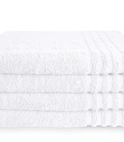 Clearance Handdoek 70 x 140 Wit - 10 stuks Handdoeken