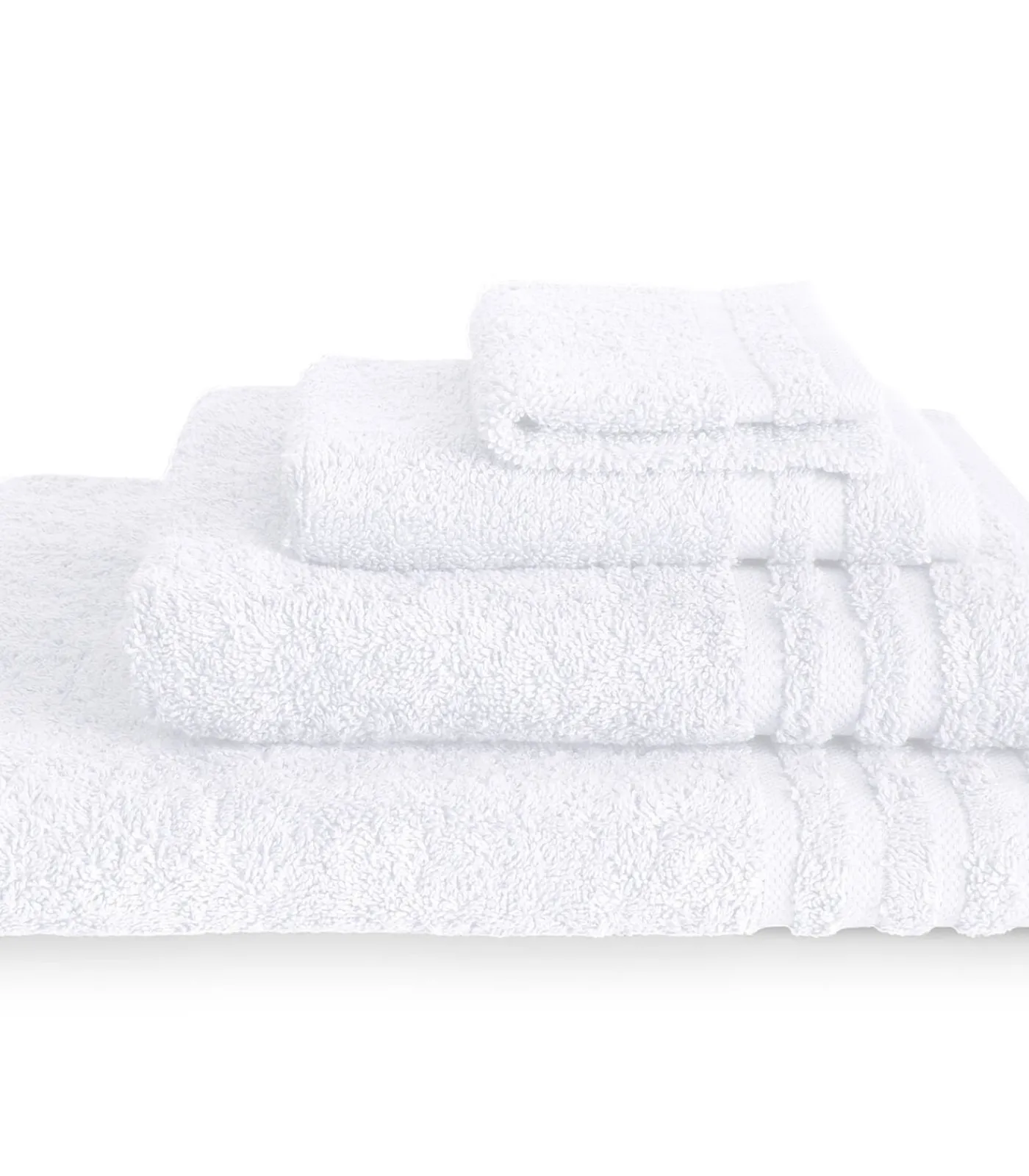 Clearance Handdoek 70 x 140 Wit - 10 stuks Handdoeken