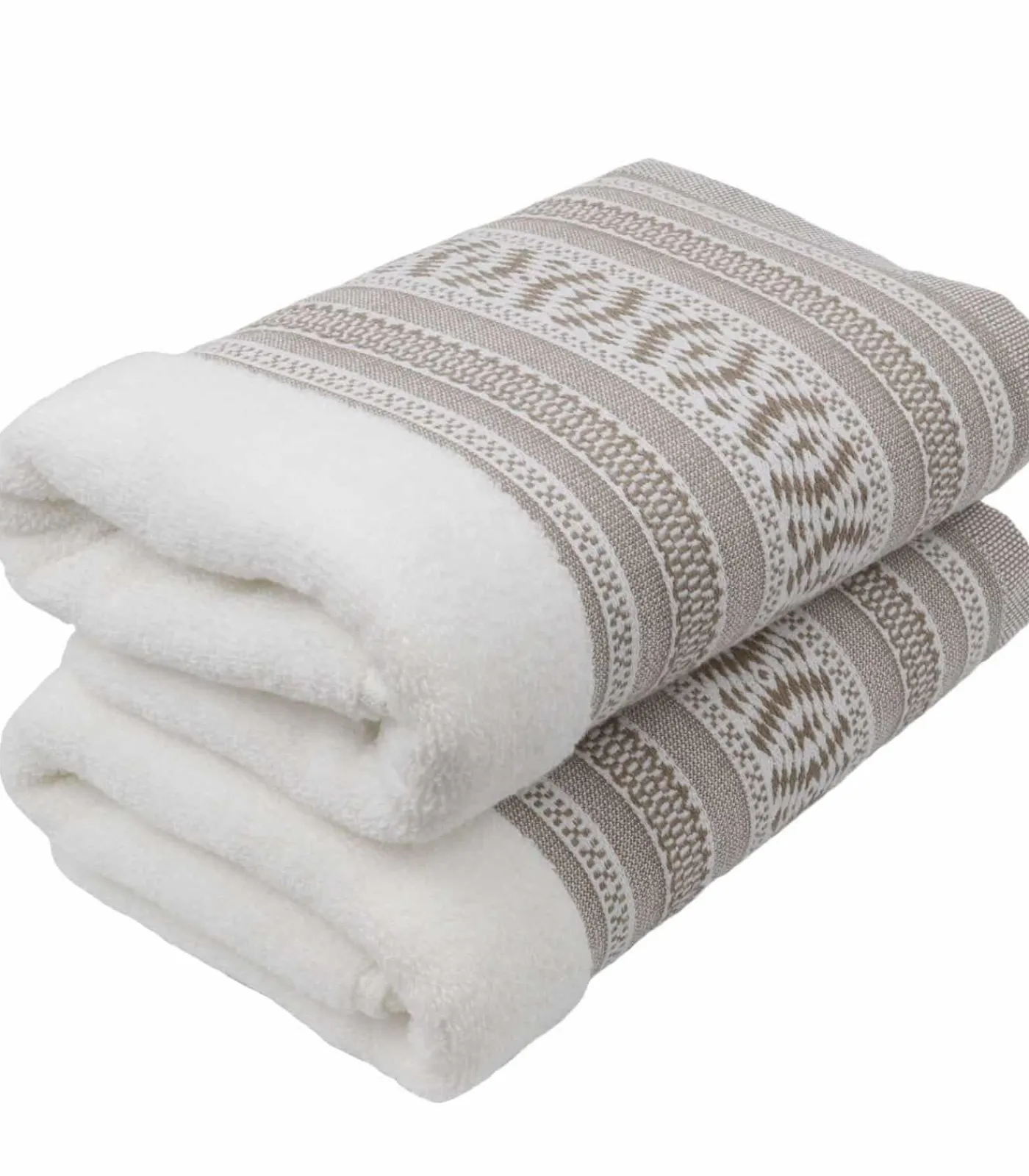 Clearance Handdoek in katoenen badstof Handdoeken