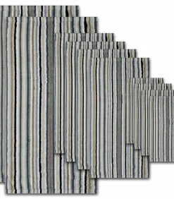 Clearance Handdoek Life Style Stripes Set van 10, Set van 1 Handdoeken
