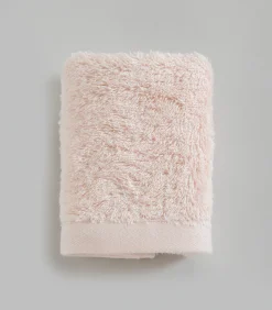 Discount Handdoek Solid 30x50 cm Lichtroze Handdoeken