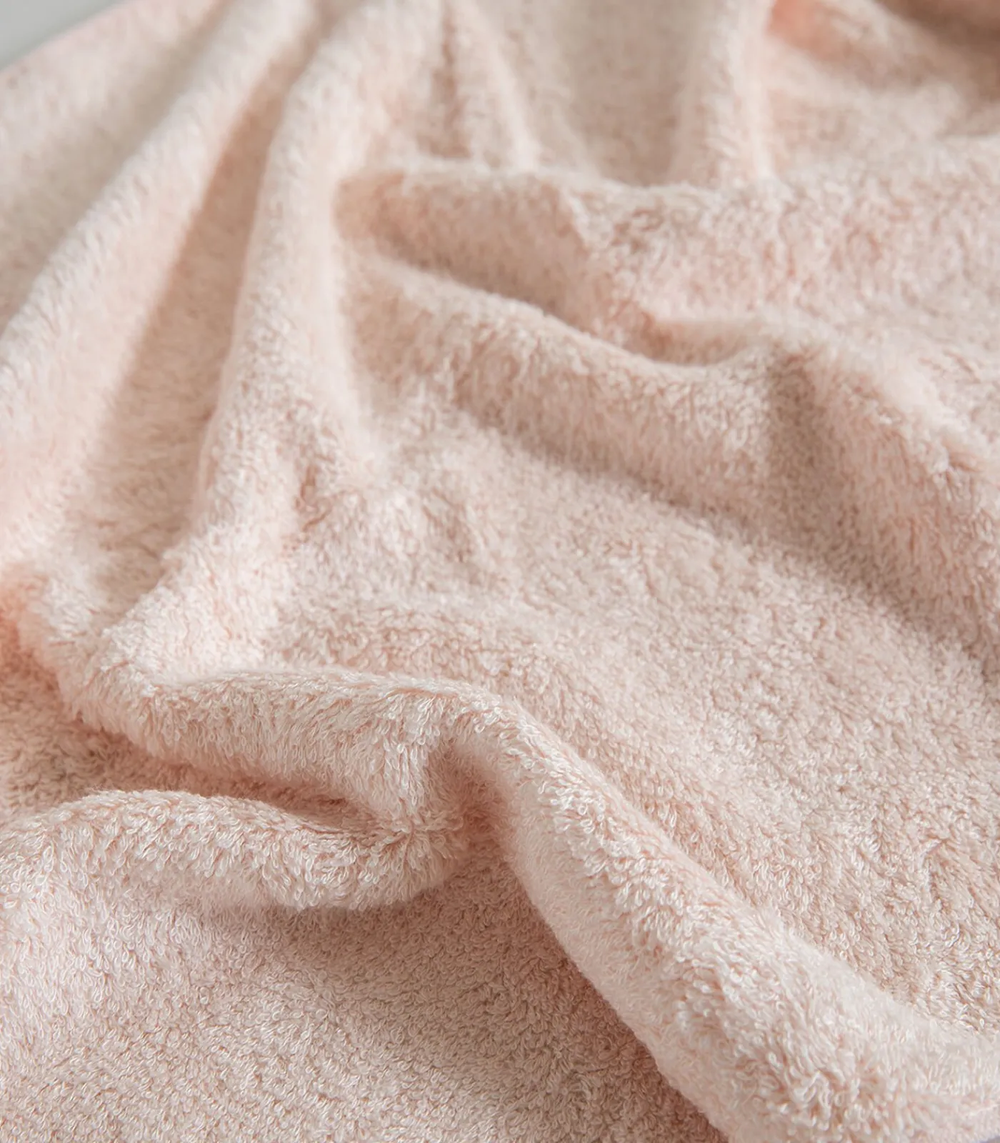 Discount Handdoek Solid 30x50 cm Lichtroze Handdoeken