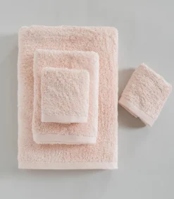 Online Handdoek Solid 33x33 cm Lichtroze Handdoeken