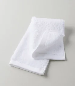 Outlet Handdoek Solid 33x33 cm Wit Handdoeken