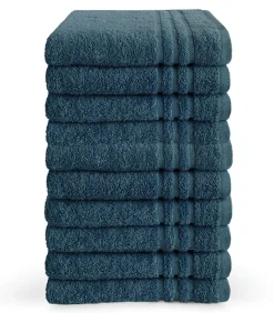Online Handdoek 50x100 cm Donkerblauw - 10 stuks Handdoeken
