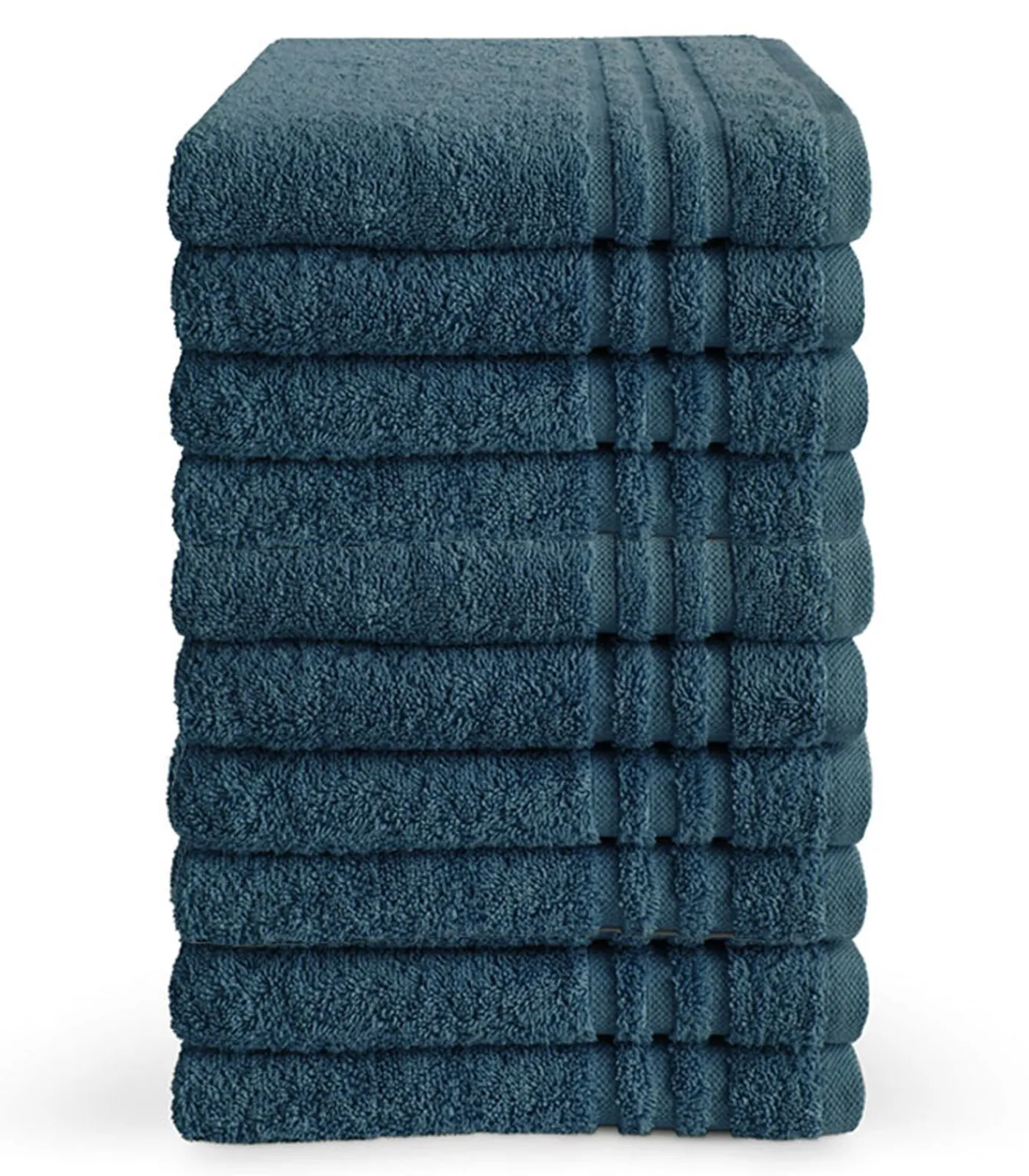 Online Handdoek 50x100 cm Donkerblauw - 10 stuks Handdoeken