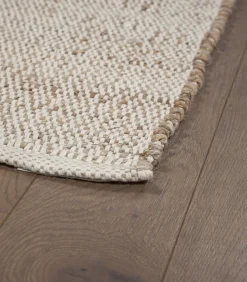 Outlet Handgeweven jute woonkamer- en slaapkamerkleed BELLO Tapijten