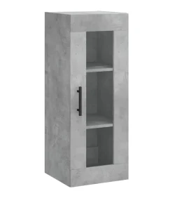 Hot Hangkast 34,5x34x90 cm betongrijs Meubels