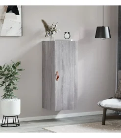 Outlet Hangkast 34,5x34x90 cm grijs sonoma eikenkleurig Meubels