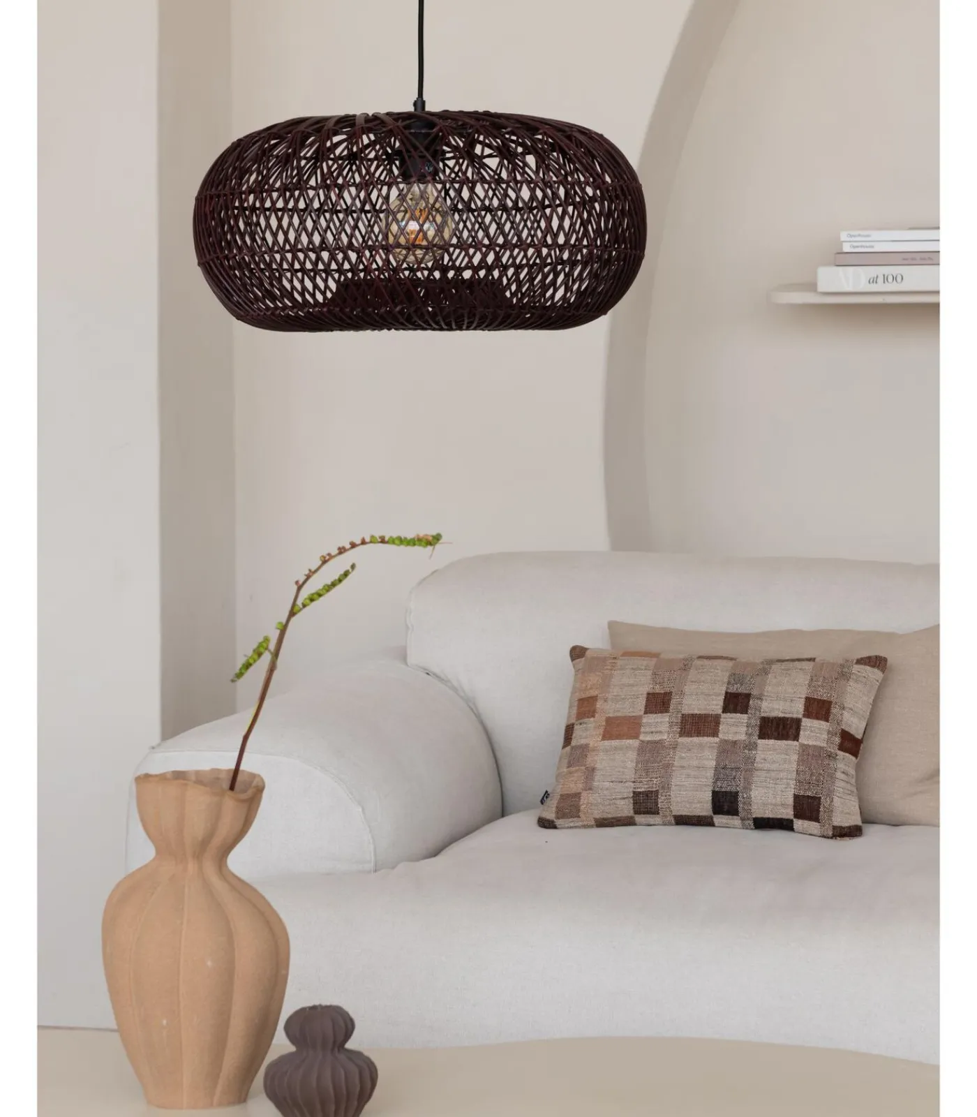 Best Hanglamp Arizona - Bordeaux - Ø50cm Hanglampen