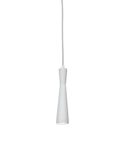 Hanglamp Bordeaux - Wit - 6x6x26cm Hanglampen