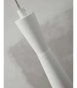 Hanglamp Bordeaux - Wit - 6x6x26cm Hanglampen