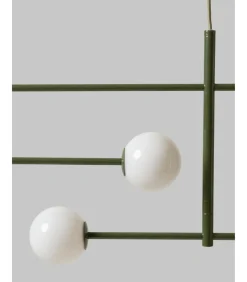 Online Hanglamp Copenhagen - Groen - 97x13x215cm Hanglampen