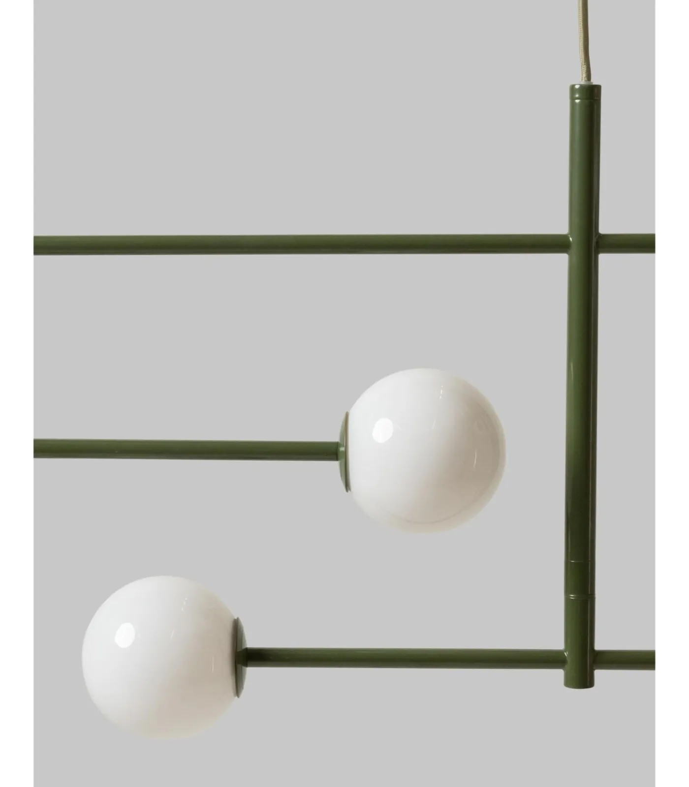 Online Hanglamp Copenhagen - Groen - 97x13x215cm Hanglampen