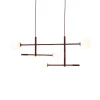Online Hanglamp Copenhagen - Rood - 97x13x215cm Hanglampen