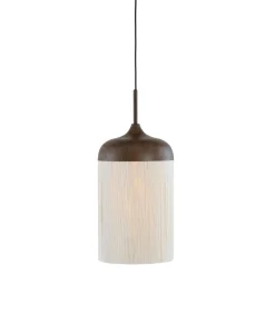 Sale Hanglamp Dania - Bruin/Crème - Ø22cm Hanglampen