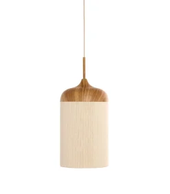Clearance Hanglamp Dania - Naturel/Crème - Ø16cm Hanglampen