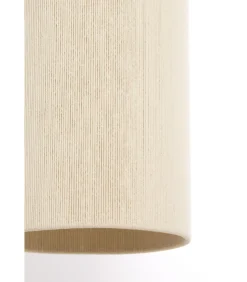 Clearance Hanglamp Dania - Naturel/Crème - Ø16cm Hanglampen