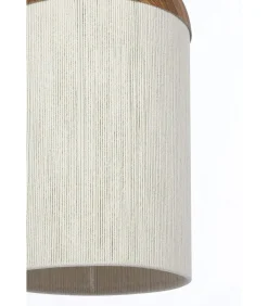 New Hanglamp Dania - Naturel/Crème - Ø27.5x52cm Hanglampen