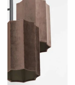 Discount Hanglamp Edisa - Bruin - Ø48cm Hanglampen