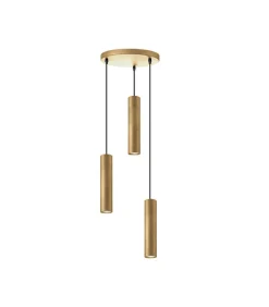 Outlet Hanglamp Ferroli 3-Lichts 25x25x150 cm Hanglampen