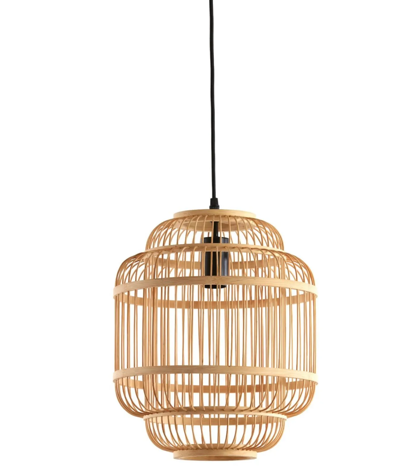 Hanglamp Jeppe - Bamboe - 30x30x36cm Hanglampen