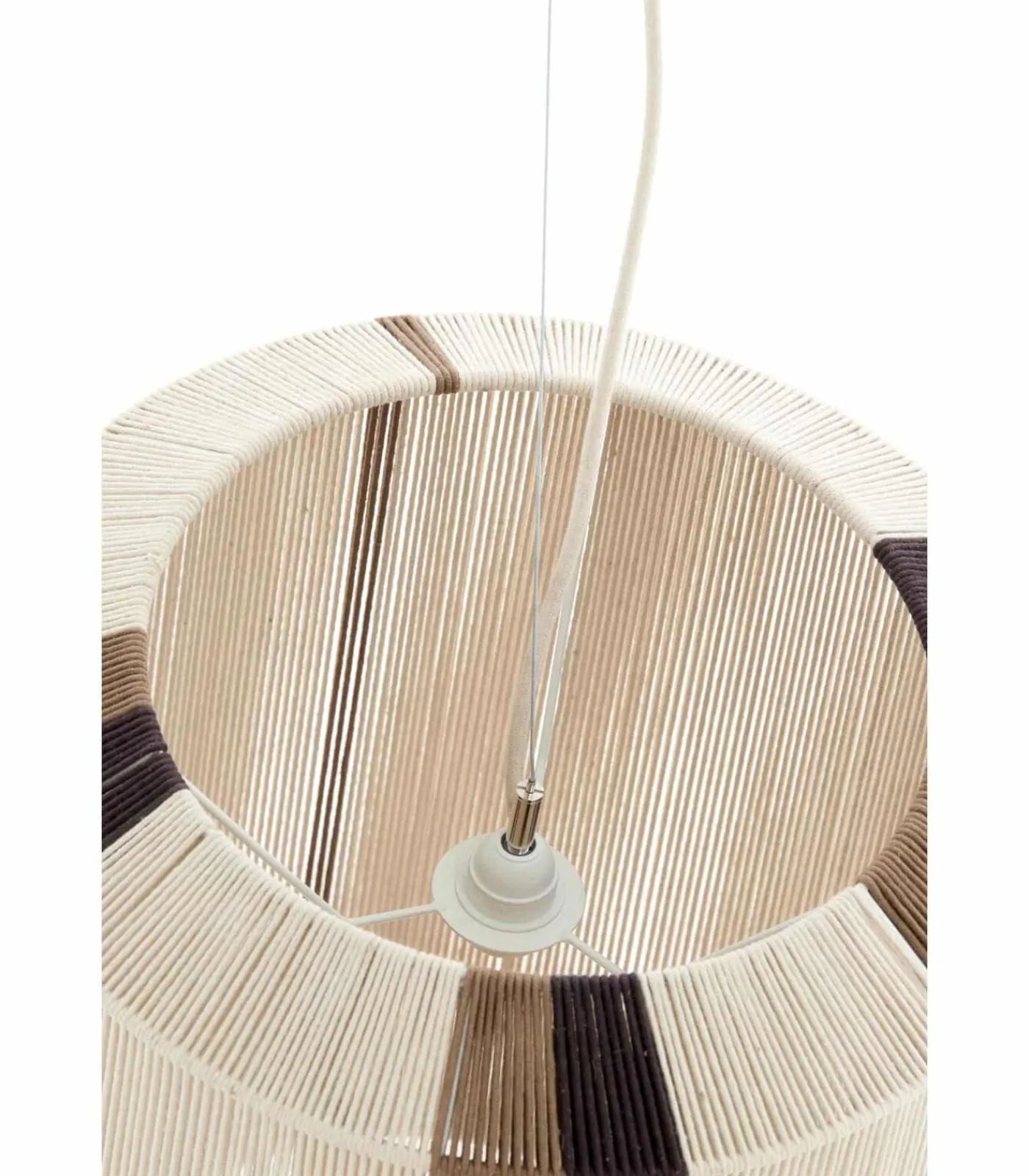 Hanglamp Kozana - Crème - Ø48cm Hanglampen
