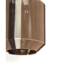 Clearance Hanglamp Kozana - Donkerbruin - Ø36cm Hanglampen