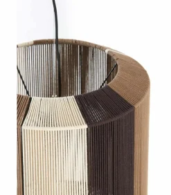 Hot Hanglamp Kozana - Donkerbruin - Ø48cm Hanglampen