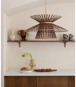 Clearance Hanglamp Machupicchu - Naturel - Ø57cm Hanglampen