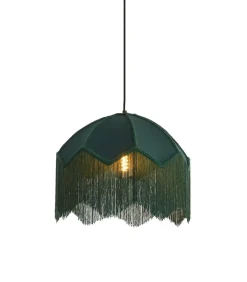 Outlet Hanglamp Malacia - Donkergroen - Ø40cm Hanglampen